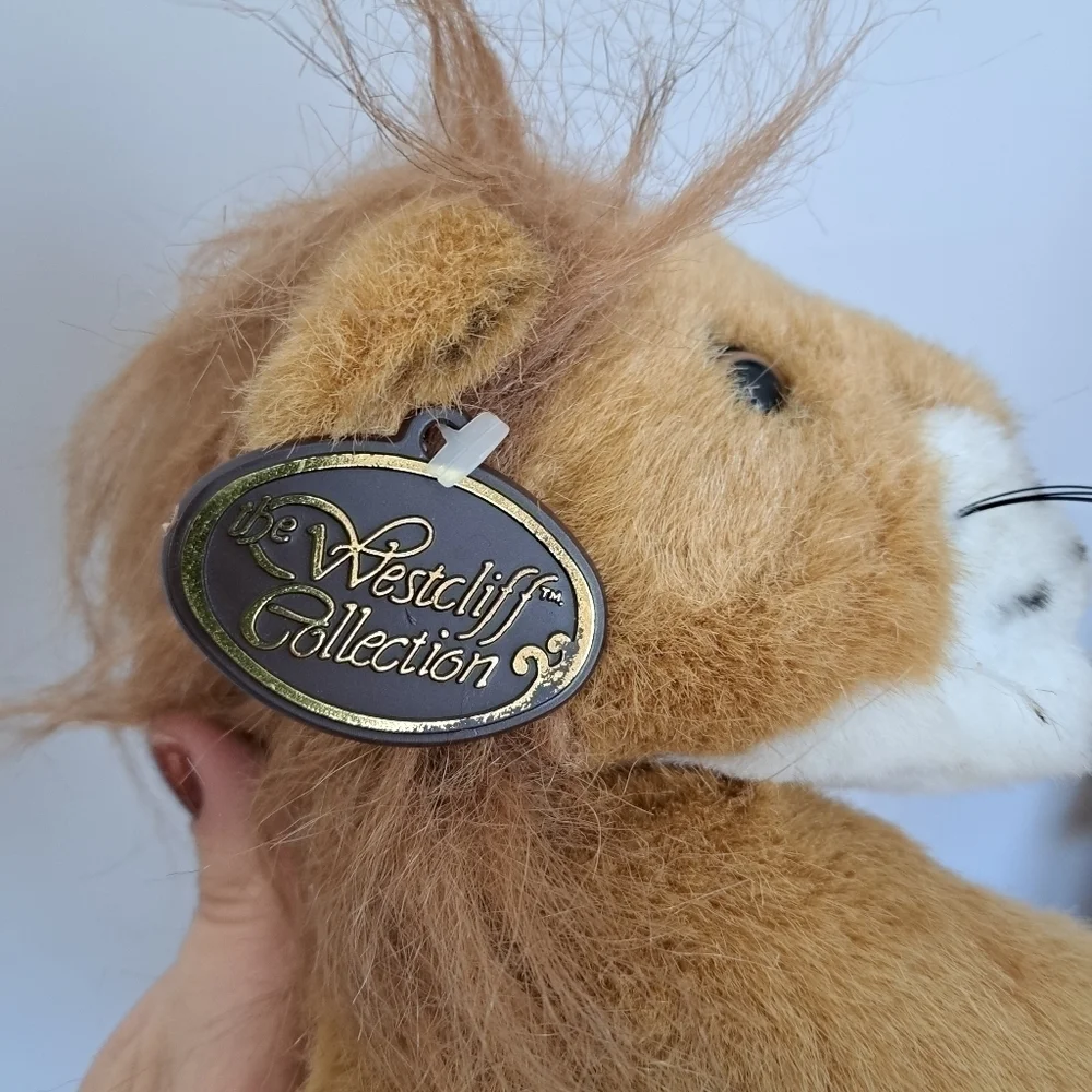 Vintage Westcliff Collection Of Wildlife Plush Stuffed Animal Lion Plush